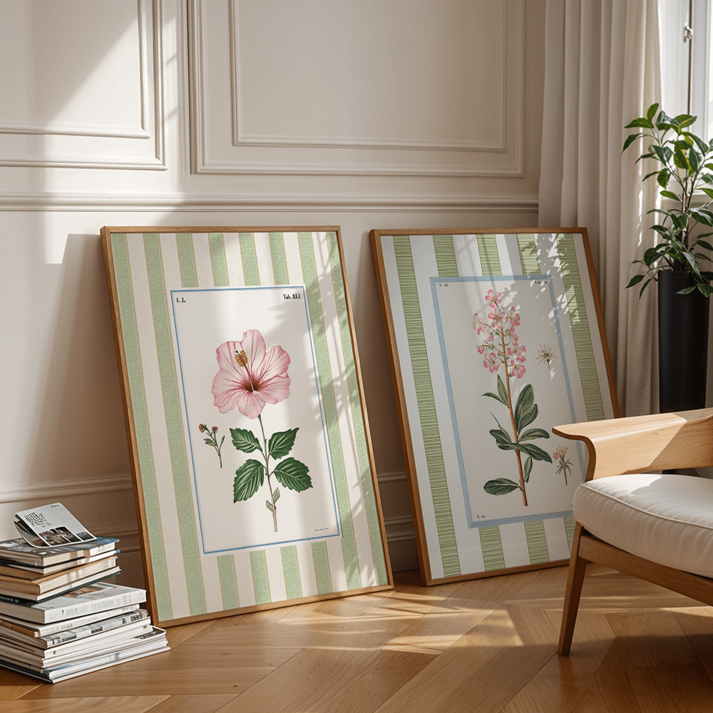 ภาพวาดบนผ้าใบไร้กรอบ 2 ชิ้น/ชุ - Abstract Canvas Set บทวิจารณ์และราคา