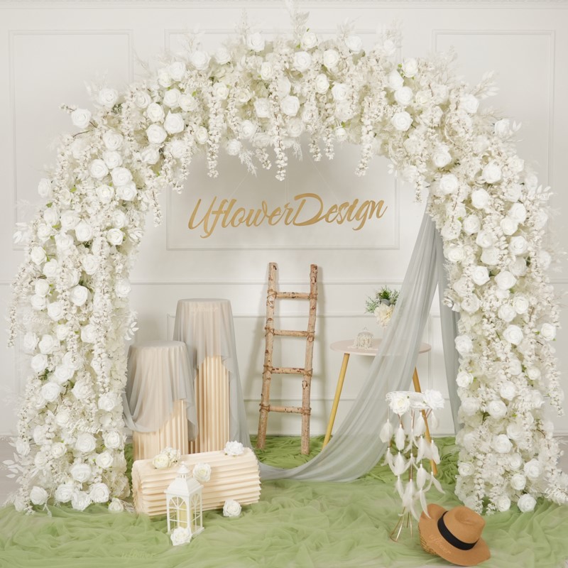 ดอกไม้ประดิษฐ์ 5 มิติ สีขาว หร - Table Runner บทวิจารณ์และราคา