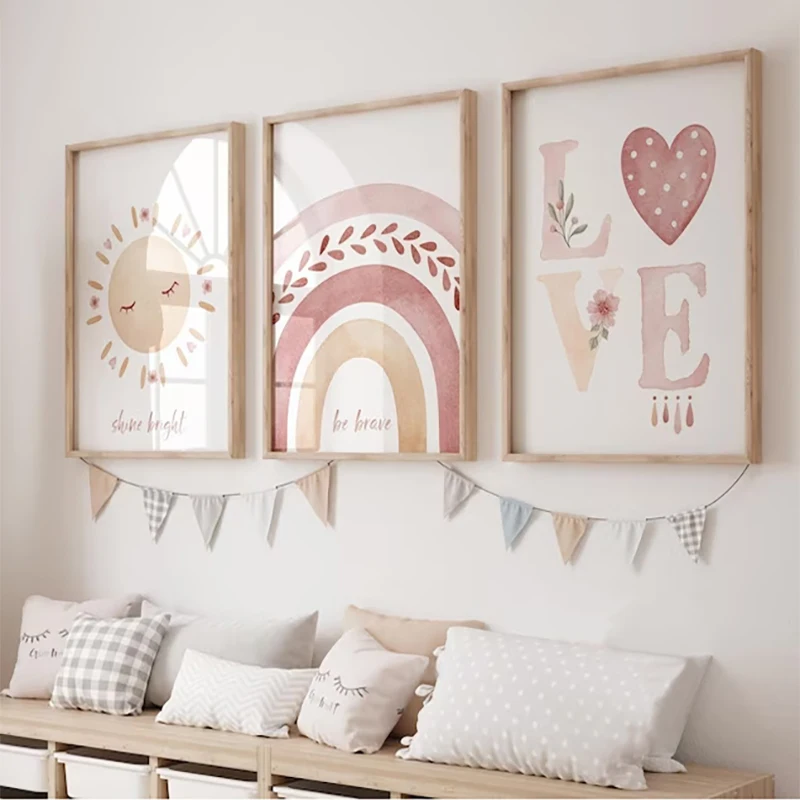 ชุดโปสเตอร์ภาพวาดบนผ้าใบไร้กรอ - Abstract Canvas Set บทวิจารณ์และราคา