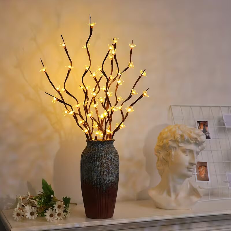 ไฟต้นซากุระ 20 LED 1/2 ชิ้น สำ - Vase Decor บทวิจารณ์และราคา