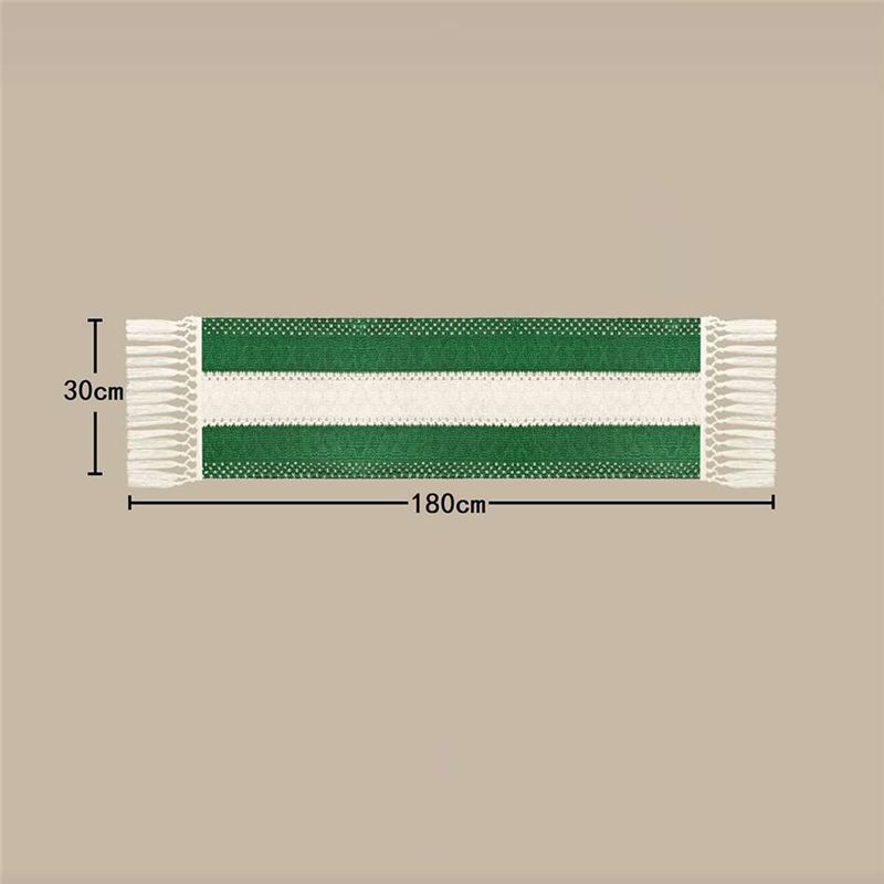 ผ้าปูโต๊ะสไตล์โบโฮฟาร์มเฮาส์ D - Table Runner บทวิจารณ์และราคา